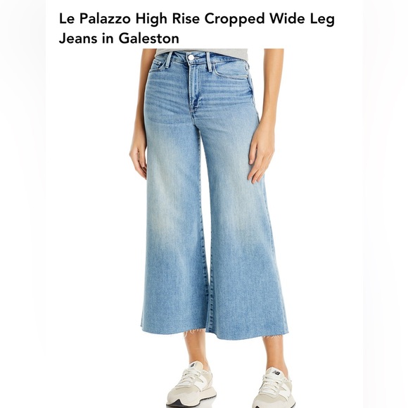 Frame
Le Palazzo HighRise Stretch WideLeg Crop Jeans
Galeston, size 25 (2) - Picture 2 of 6